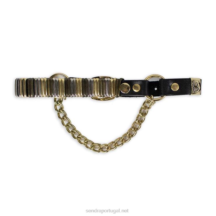 0204Z490 arnes 33 arneses negro oro Sendra