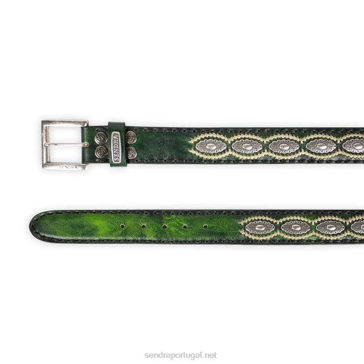0204Z377 7606 cinturões denver verde Sendra
