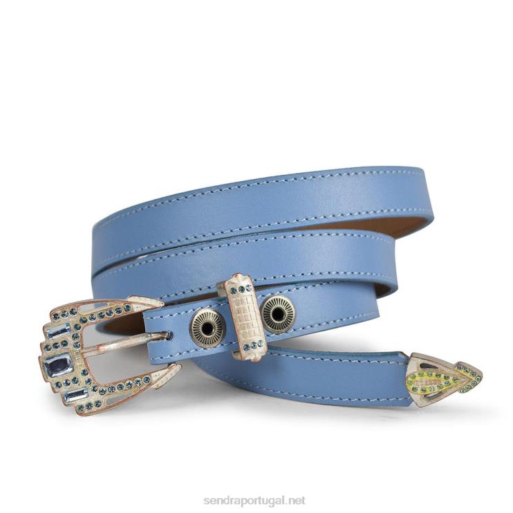 0204Z414 1287 cinturones premier blue cielo agua marina Sendra