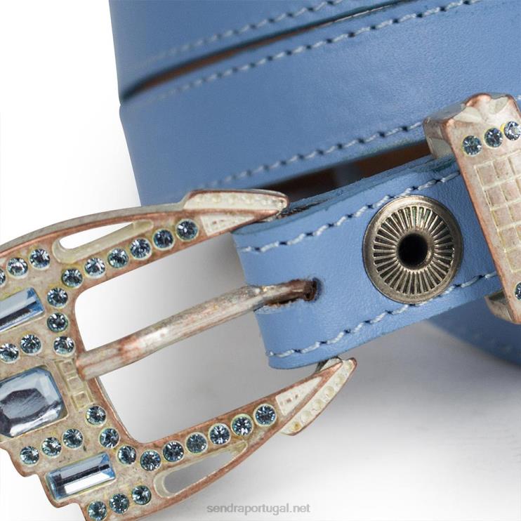 0204Z414 1287 cinturones premier blue cielo agua marina Sendra