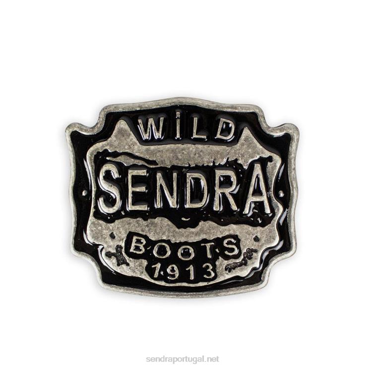 0204Z480 hebilla wild 2497 plata mate preto Sendra