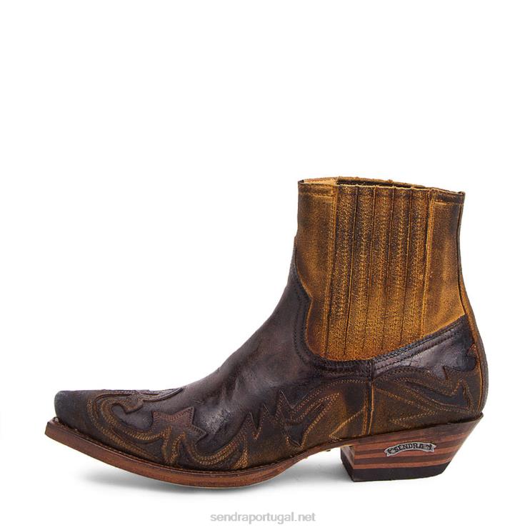 0204Z100 4660 cuervo serraje camelo-barbados quercia Sendra homens