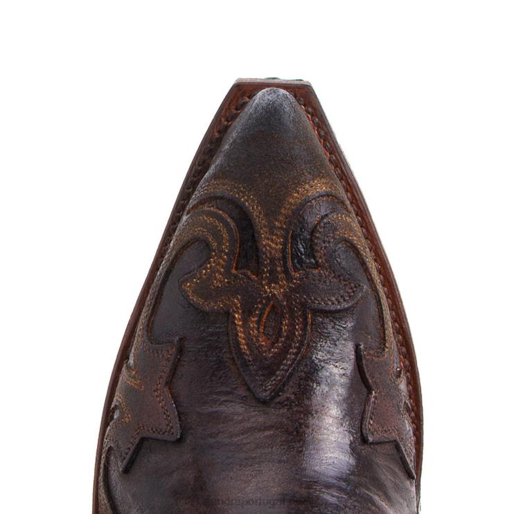 0204Z100 4660 cuervo serraje camelo-barbados quercia Sendra homens