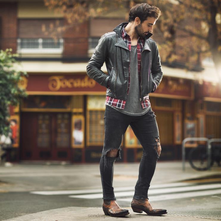 0204Z104 4660 cuervo britnes fl. marron-evolution tang Sendra homens