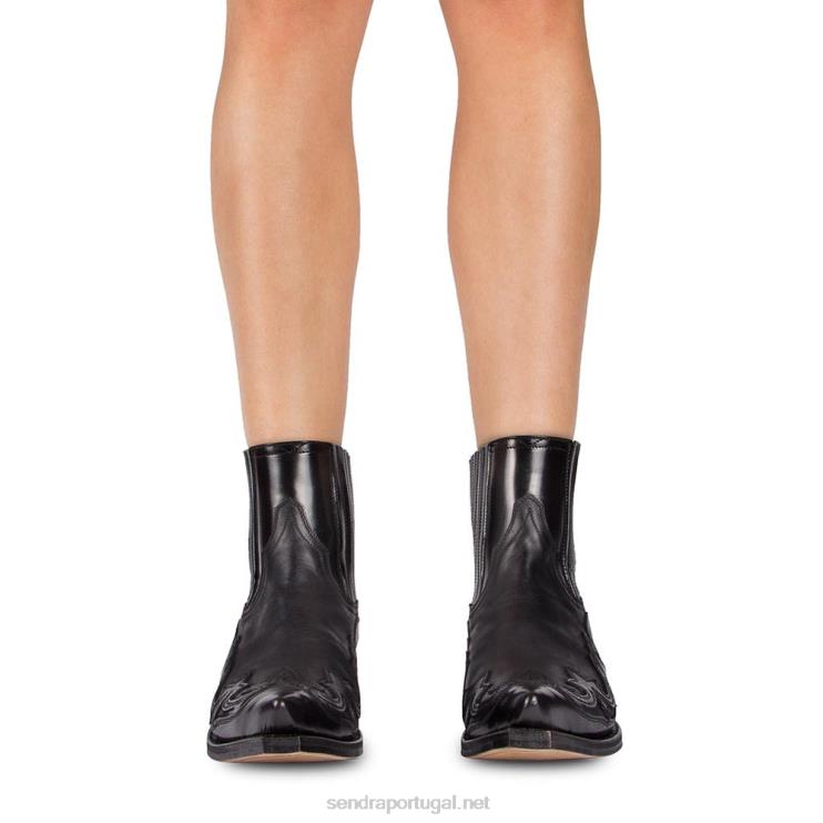 0204Z105 4660 cuervo flora negro-sprinter negro Sendra homens