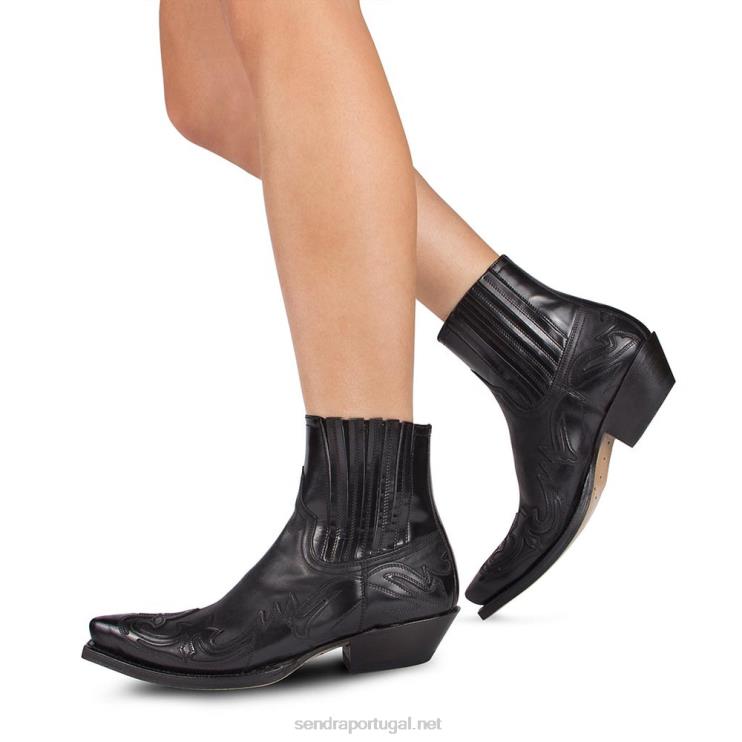 0204Z105 4660 cuervo flora negro-sprinter negro Sendra homens