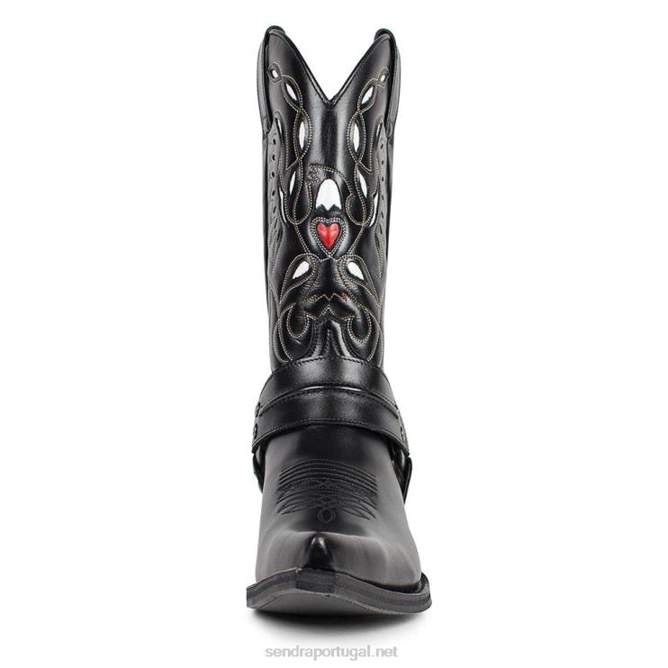 0204Z118 8564 cuervo nappa baly negra Sendra homens