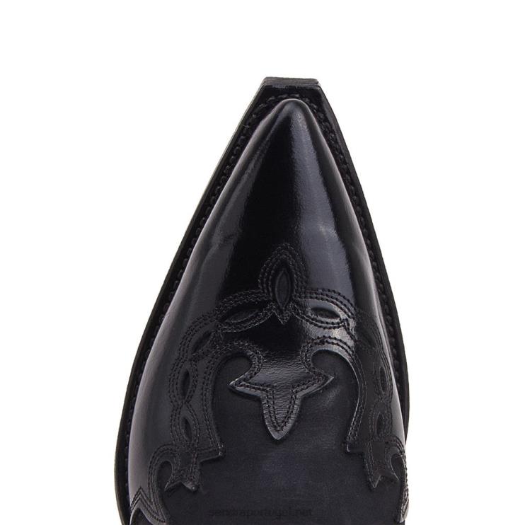 0204Z127 2560 cuervo flora negro-nobuk negro Sendra homens