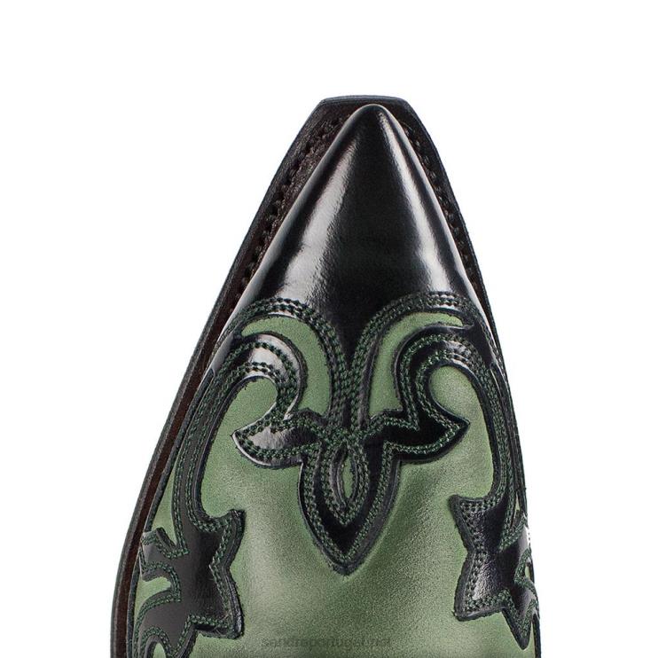 0204Z57 3241 cuervo nobuk verde botella latão flora verde botella Sendra homens