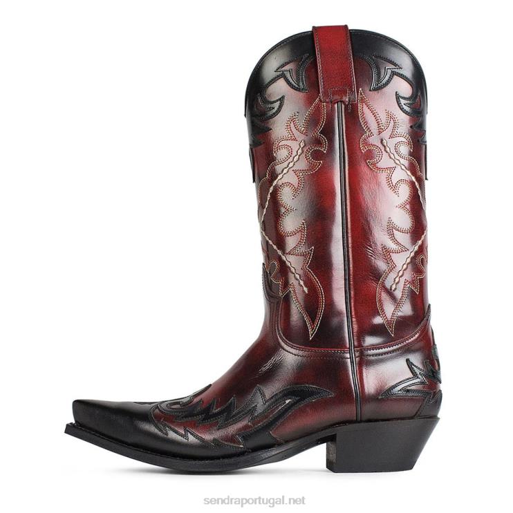 0204Z61 9669 cuervo flora rojo sujo Sendra homens