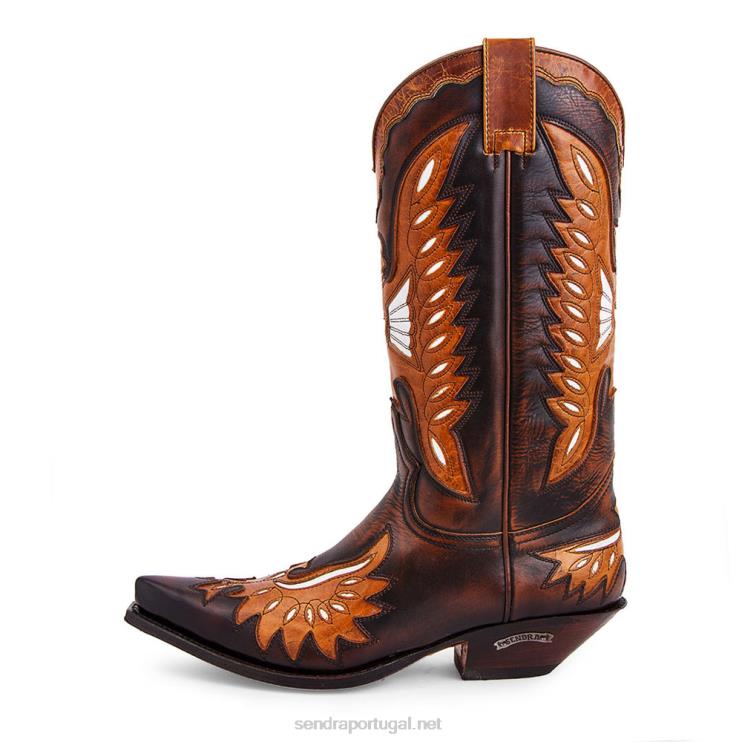 0204Z62 6990 cuervo britnes fl. camelo marrom-laca Sendra homens