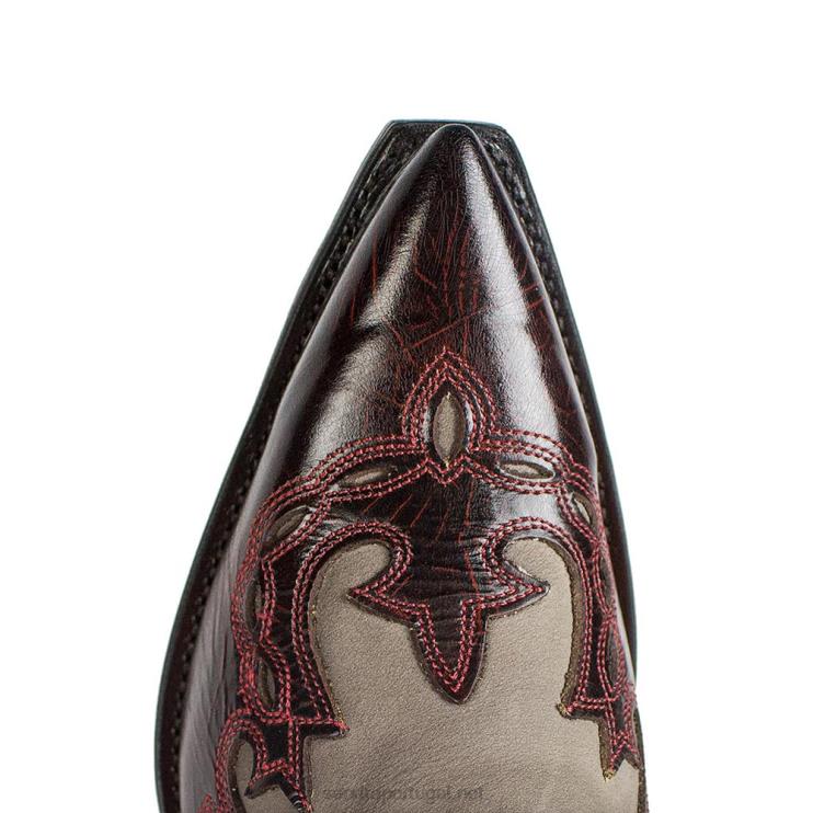 0204Z64 18334 cuervo nobuk moka hurr.fuchsia cepillo plano Sendra homens