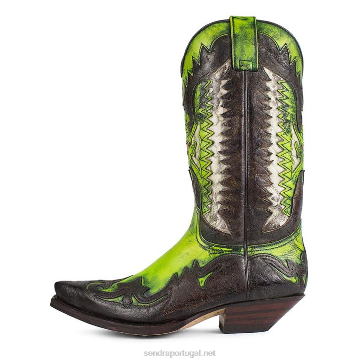 0204Z71 3840 cuervo denver verde lavagem Sendra homens