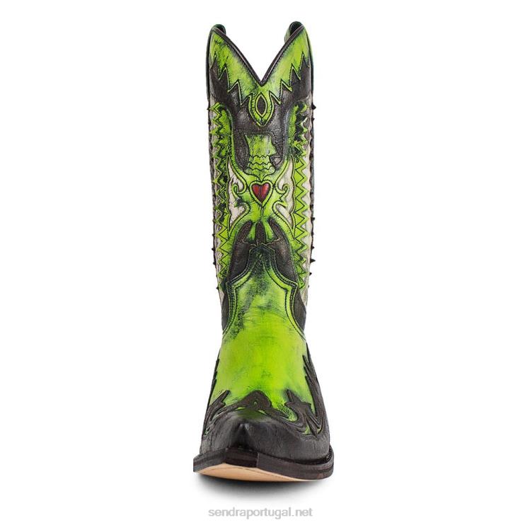 0204Z71 3840 cuervo denver verde lavagem Sendra homens