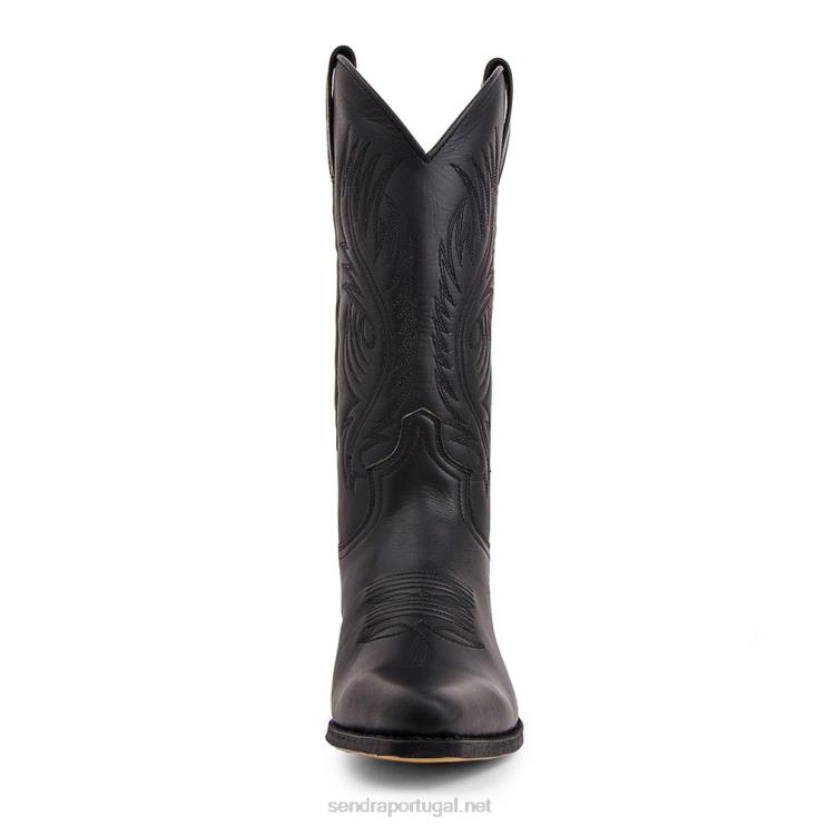 0204Z80 2605 vermelho puxa óleo negro Sendra homens