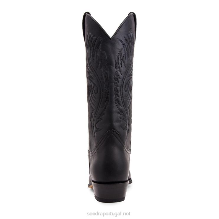 0204Z80 2605 vermelho puxa óleo negro Sendra homens