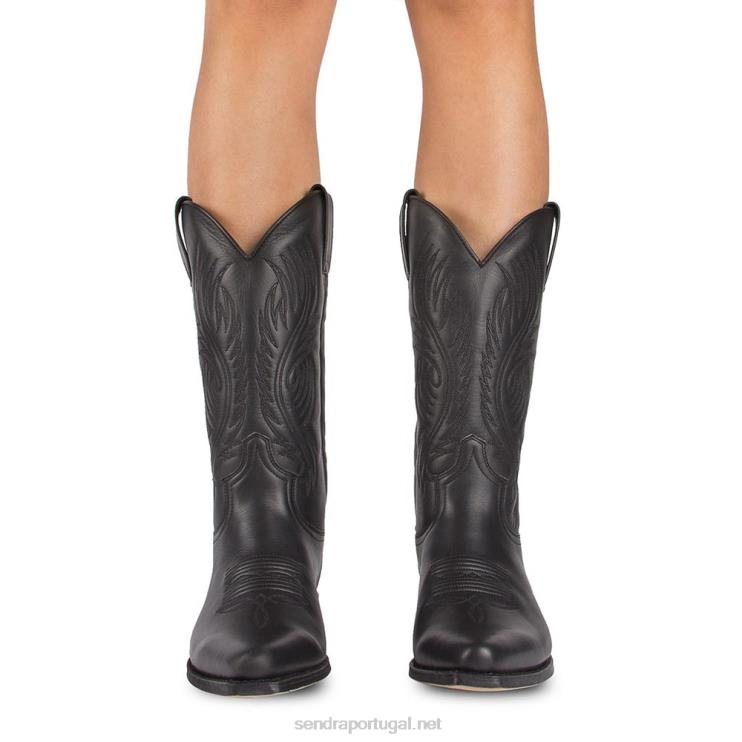 0204Z80 2605 vermelho puxa óleo negro Sendra homens