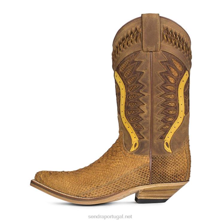 0204Z96 3588p pico piton nobuk oro-sprinter tang Sendra homens