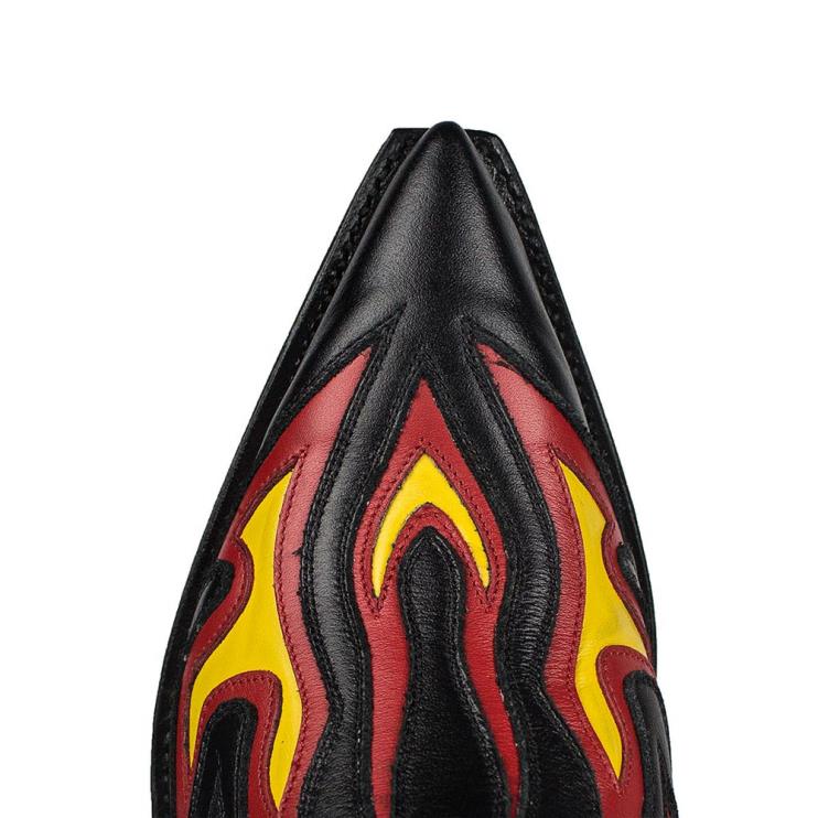 0204Z98 6149 cuervo nappa baly negro Sendra homens