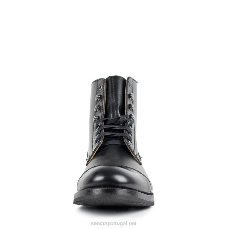 0204Z17 9049 kaspar mocassim negro Sendra homens