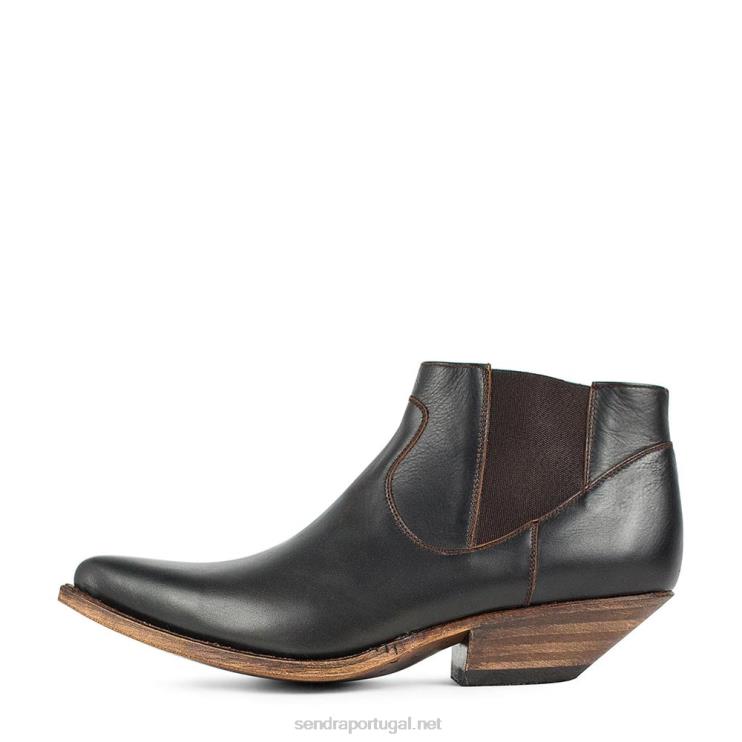 0204Z42 17150 pico segunda mão negro/cuero Sendra homens