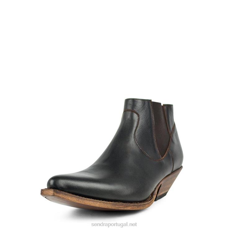 0204Z42 17150 pico segunda mão negro/cuero Sendra homens