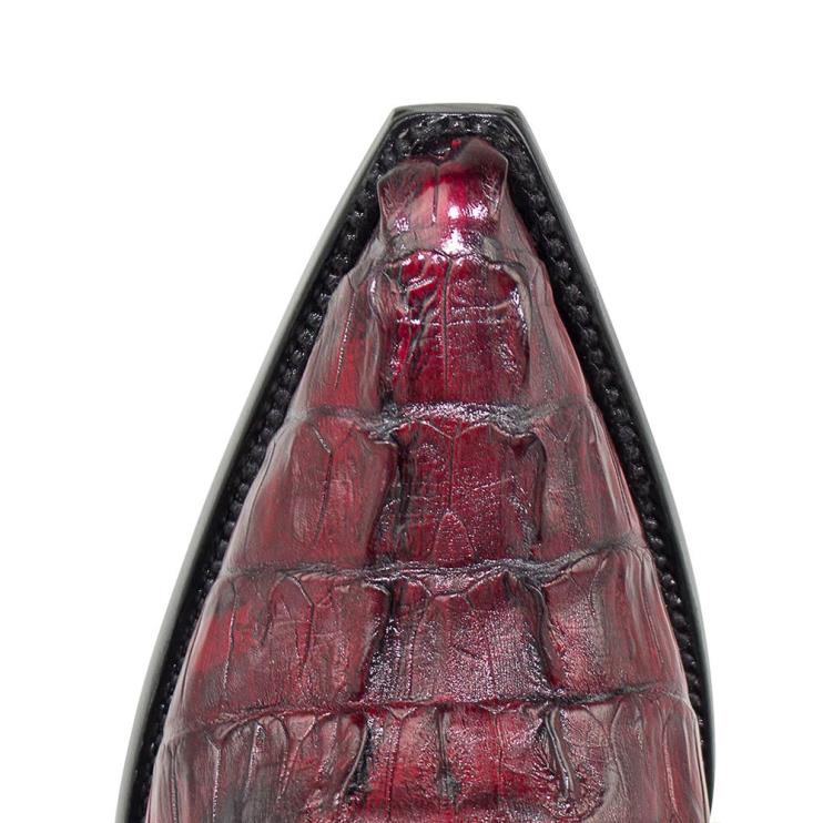 0204Z189 texas caiman tail rojo Sendra homens