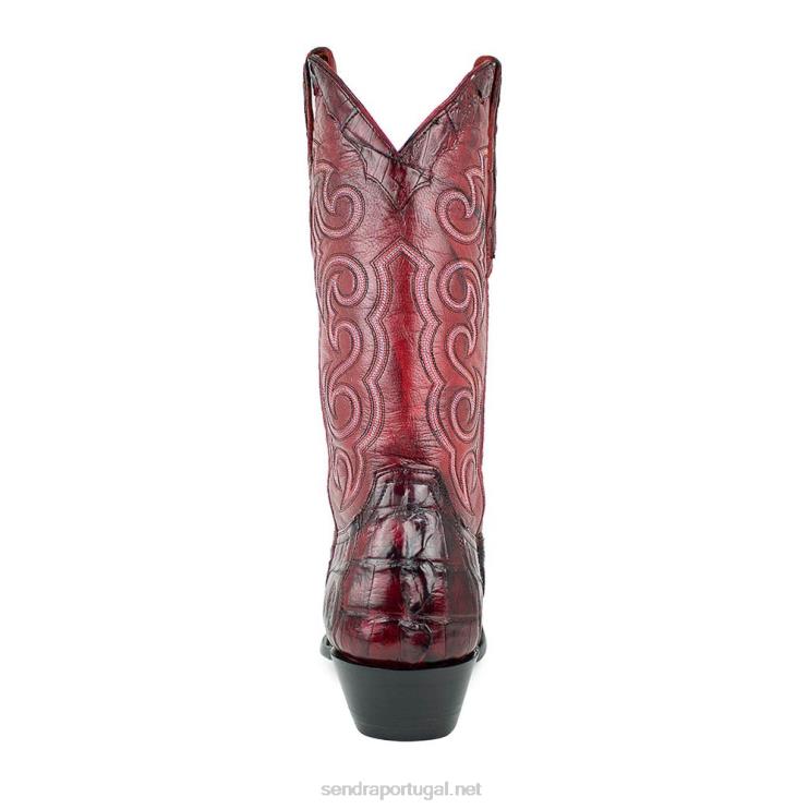 0204Z189 texas caiman tail rojo Sendra homens