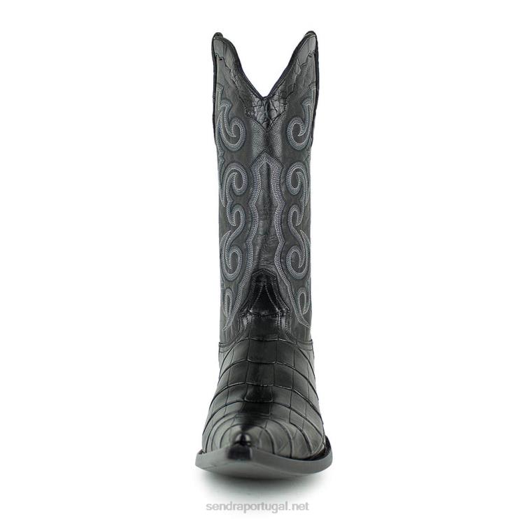 0204Z192 texas cocodrilo barriga negra Sendra homens