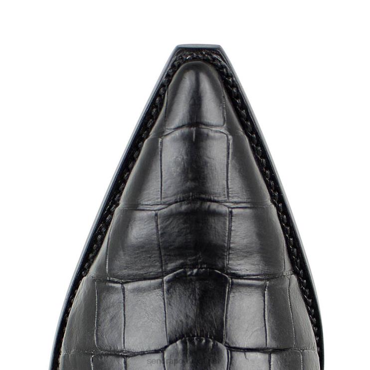 0204Z192 texas cocodrilo barriga negra Sendra homens