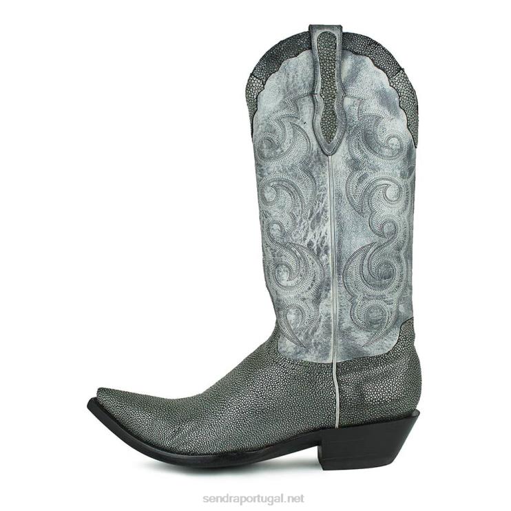 0204Z205 texas mantaraya negro-gris Sendra homens