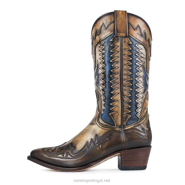 0204Z347 3840 lia denver canela lavada velha Sendra mulheres