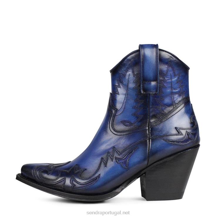 0204Z349 16695 lula pintura à mão azul crosta Sendra mulheres
