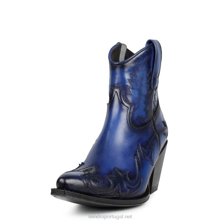 0204Z349 16695 lula pintura à mão azul crosta Sendra mulheres
