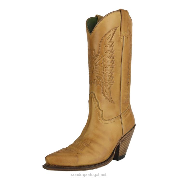 0204Z350 2073 gorca nobuck latão gacela Sendra mulheres