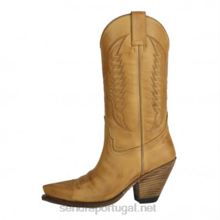 0204Z350 2073 gorca nobuck latão gacela Sendra mulheres