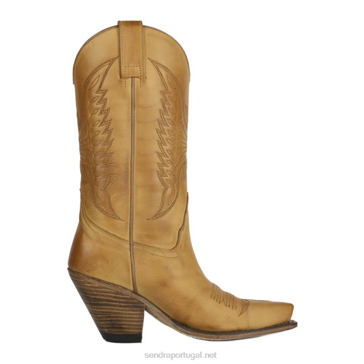 0204Z350 2073 gorca nobuck latão gacela Sendra mulheres