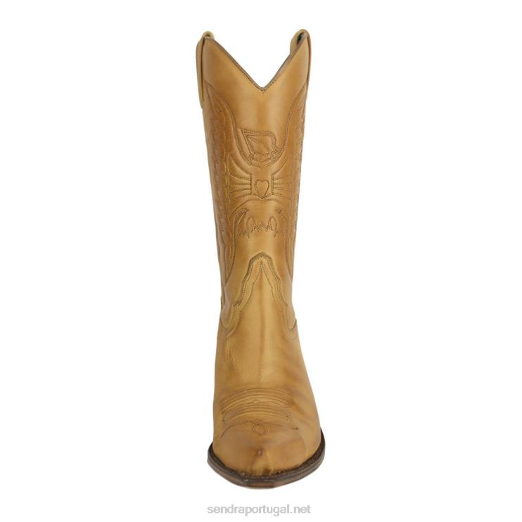0204Z350 2073 gorca nobuck latão gacela Sendra mulheres