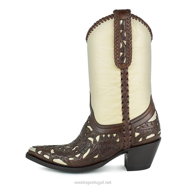 0204Z359 wyomin sillero hueso/chocolate Sendra mulheres