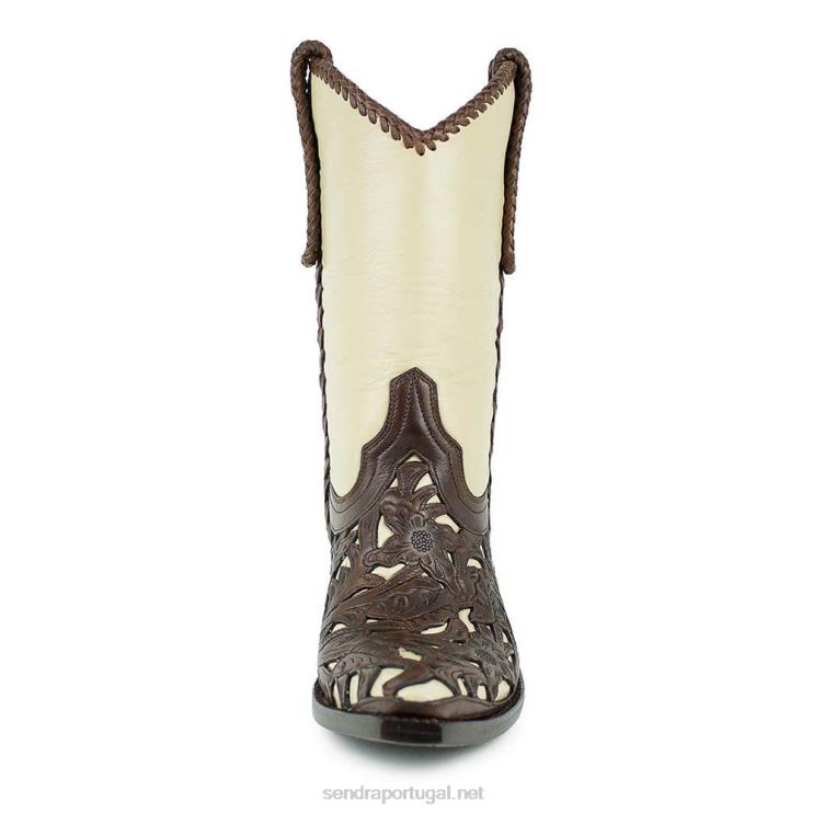 0204Z359 wyomin sillero hueso/chocolate Sendra mulheres