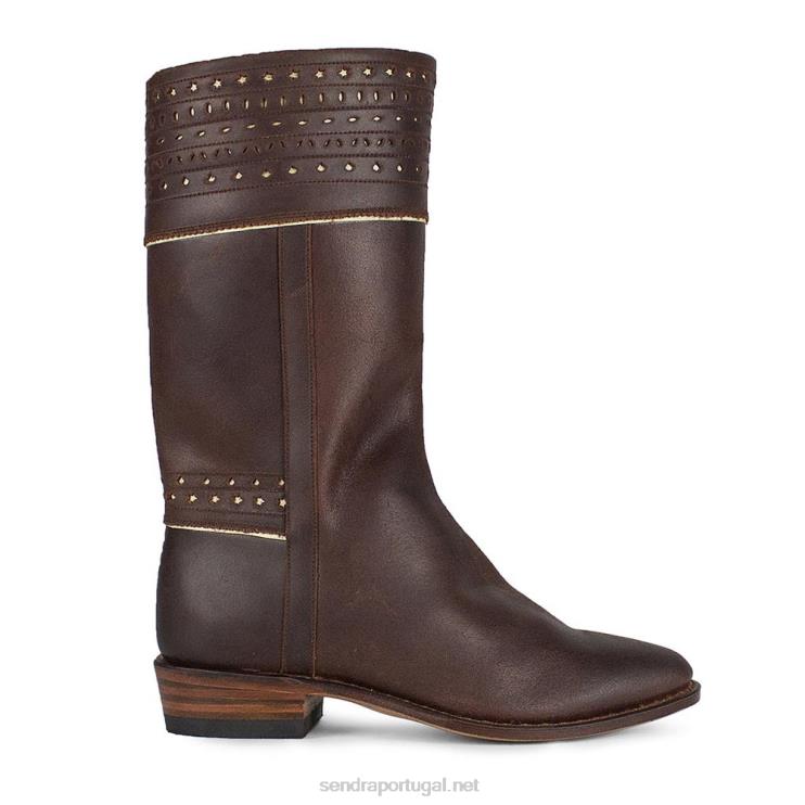 0204Z744 r2972 câmera redonda marron Sendra mulheres