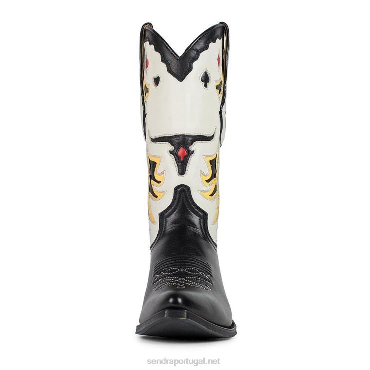 0204Z210 8850 debora-nl serraje negro Sendra mulheres