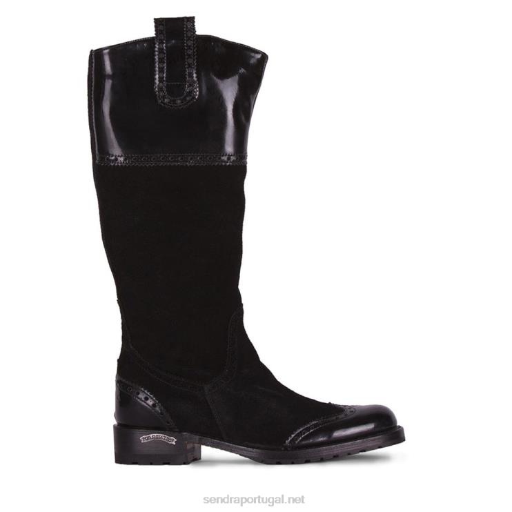 0204Z572 r2196 charol. negro Sendra mulheres